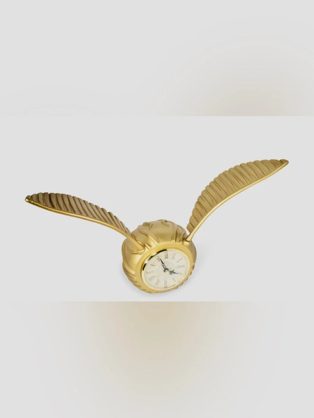 Harry Potter Golden Snitch Clock • PBteen • Discontinued • With Original Box